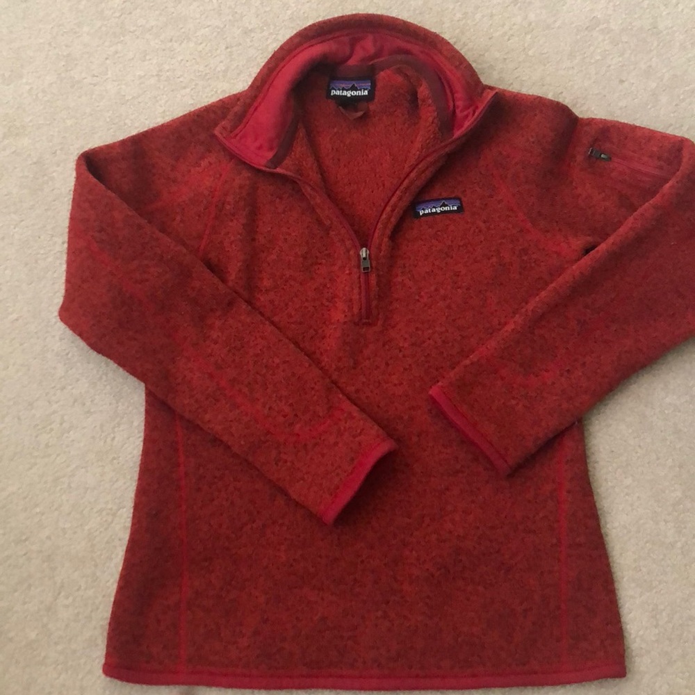 Patagonia better sweater red size small women’s